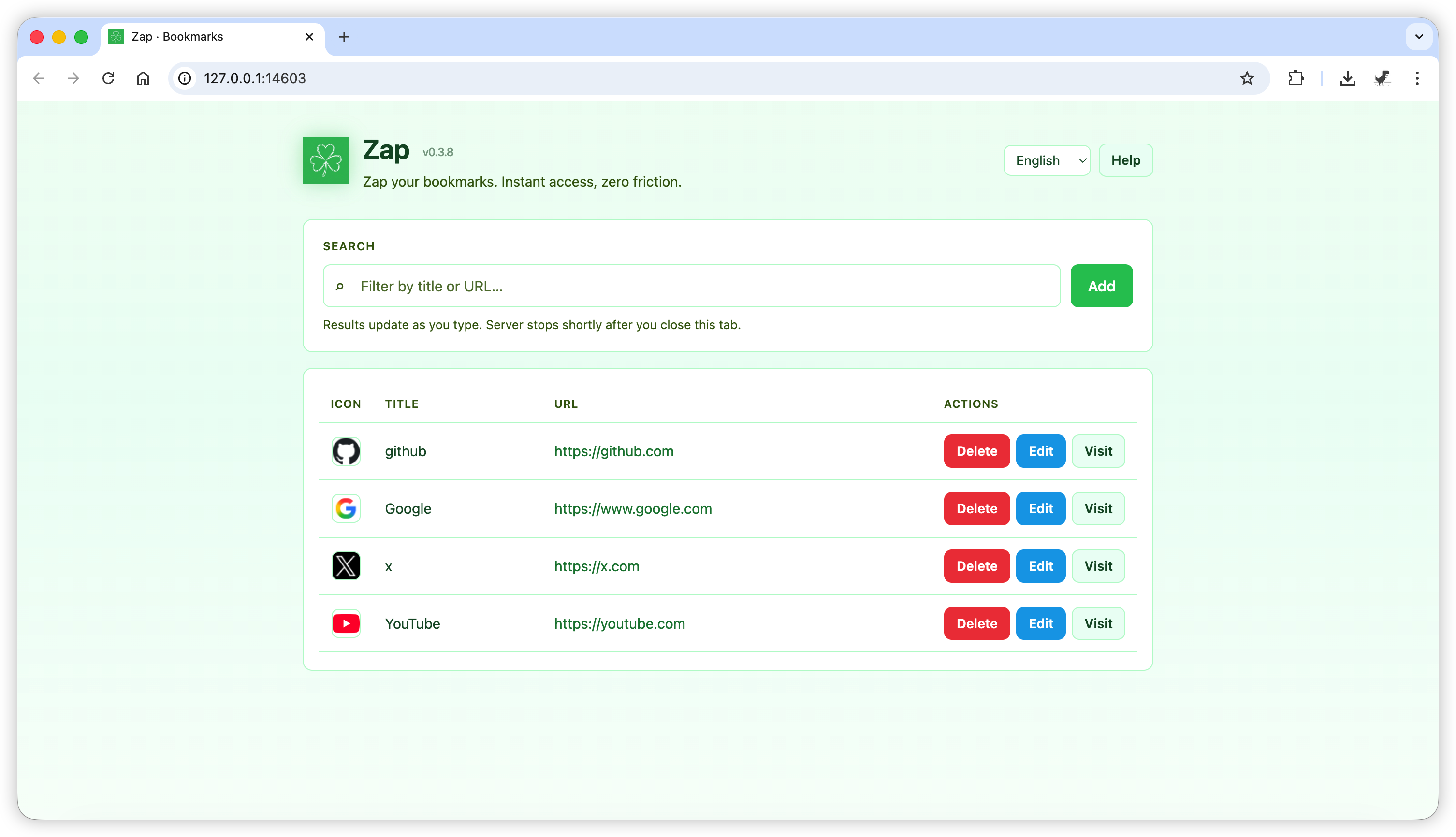 web page